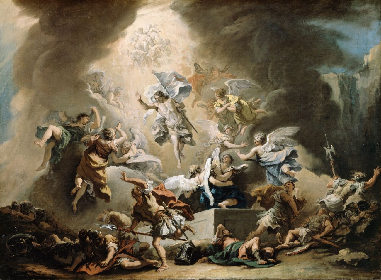 Ricci Sebastiano, The Resurrection, oko 1715.